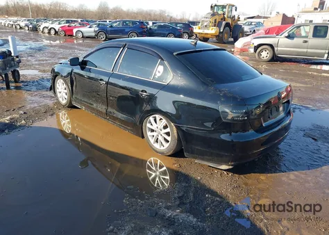 2011 Volkswagen Jetta 2.5L Se from USA, damaged, VIN 3VWDZ7AJ8BM304617